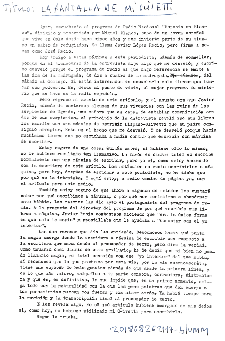 pantalla de mi olivetti foto2