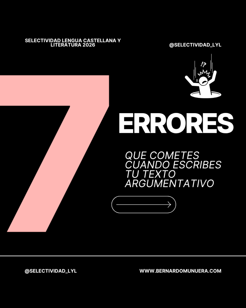 7 errores que cometes cuando escribes tu texto argumentativo